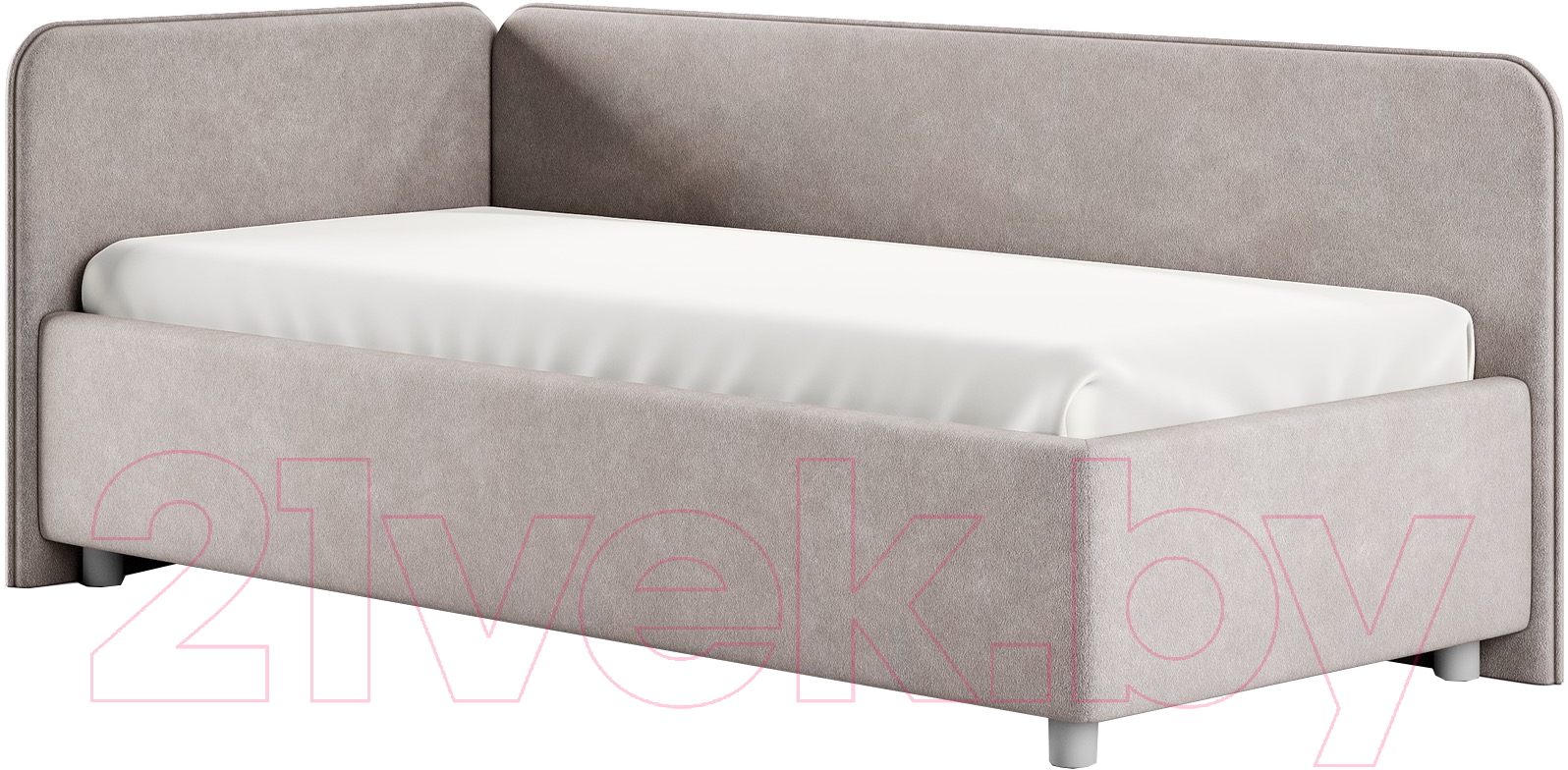 Каркас кровати Сонум Capri L 90x200 (эвита мокка) - фото