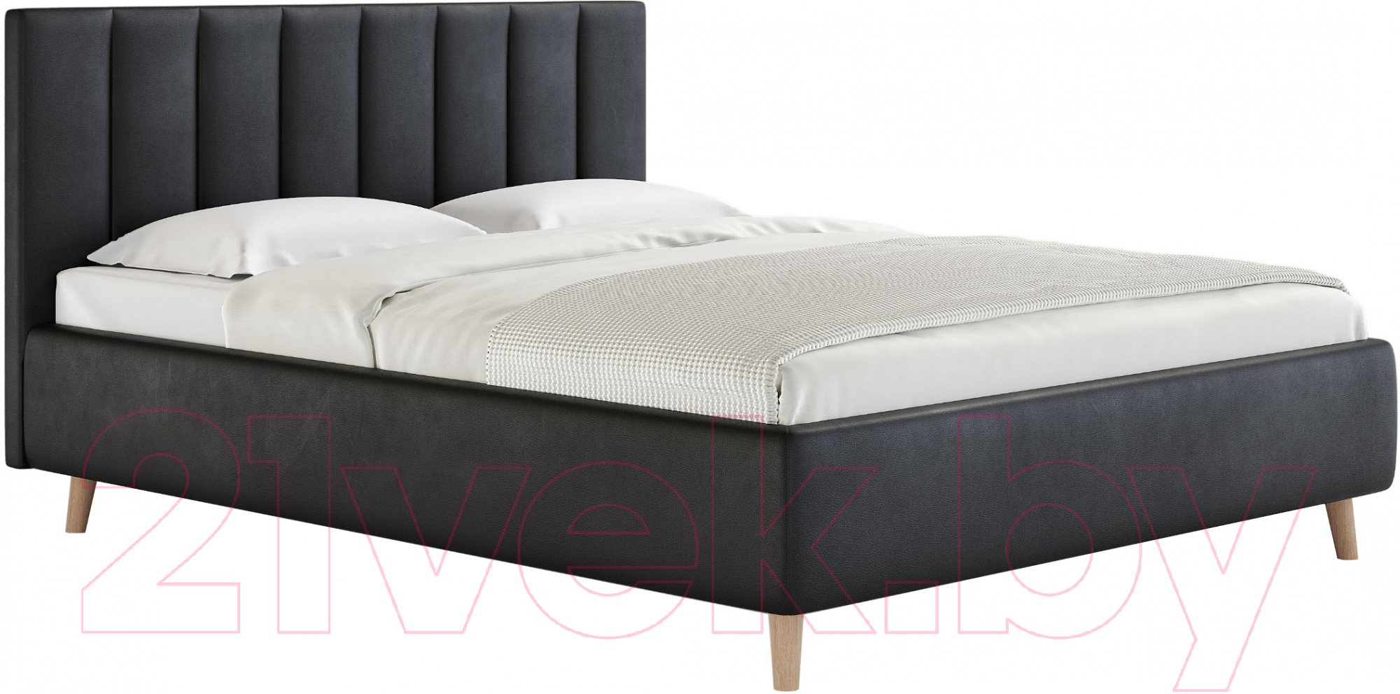 Каркас кровати Сонум Alma 180x200 (экокожа графит) - фото