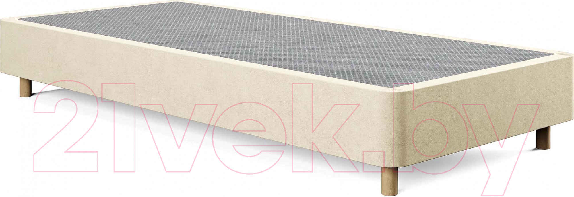 Каркас кровати Сонум Tatami 90x200 (микровелюр бежевый) - фото