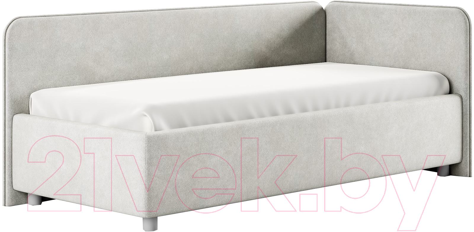 Каркас кровати Сонум Capri R 90x200 (эвита кремовый) - фото