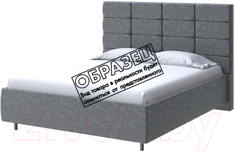 Каркас кровати Proson Shapy Gratta 3 80x200 (серый космос) - фото