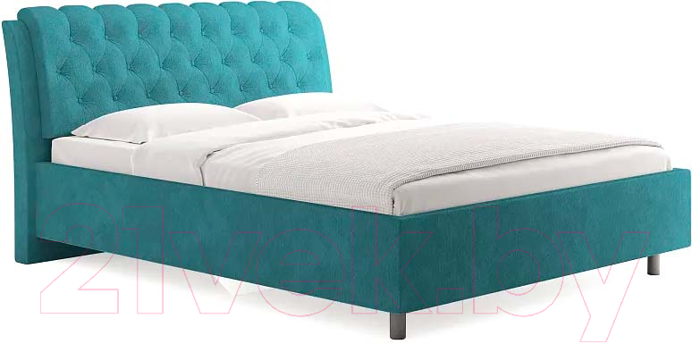 Каркас кровати Сонум Olivia 200x200 (лофти лазурный) - фото