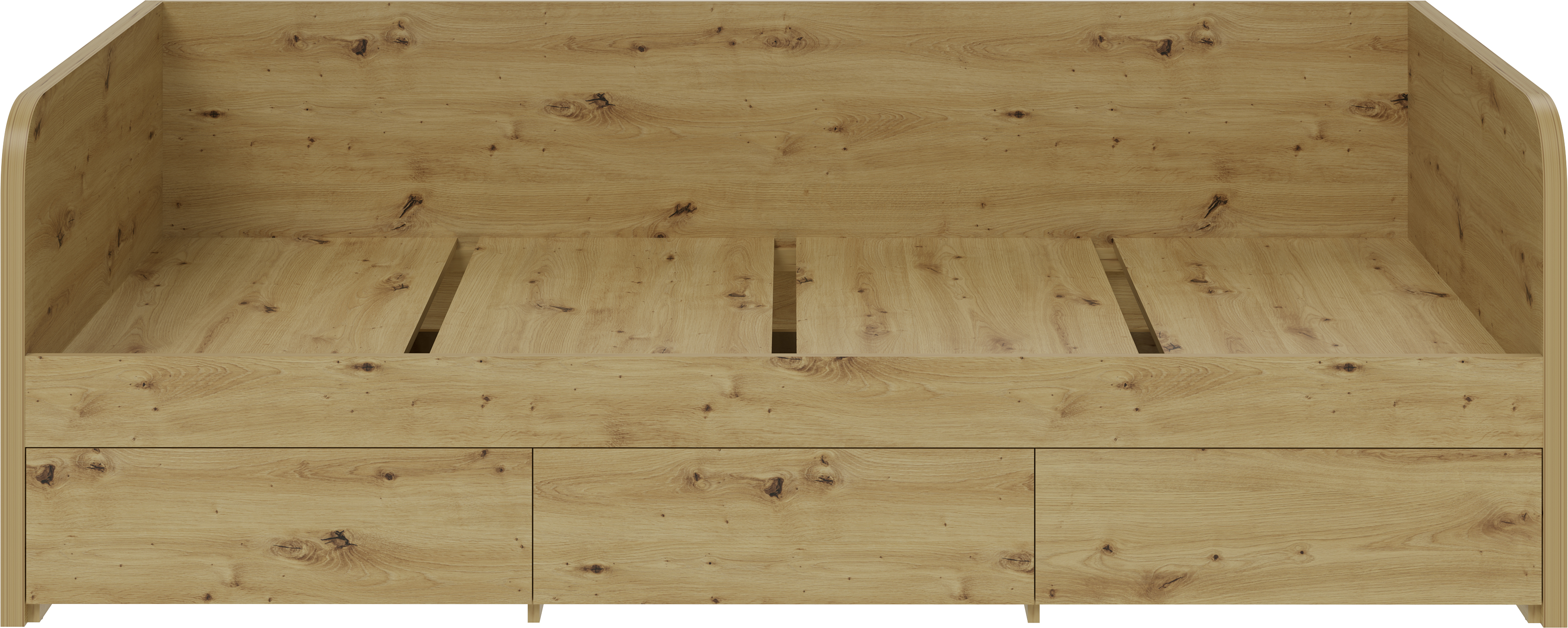 Кровать-тахта MySTAR 900 3я / ИВ-100.1825.00 (дуб онтарио) - фото