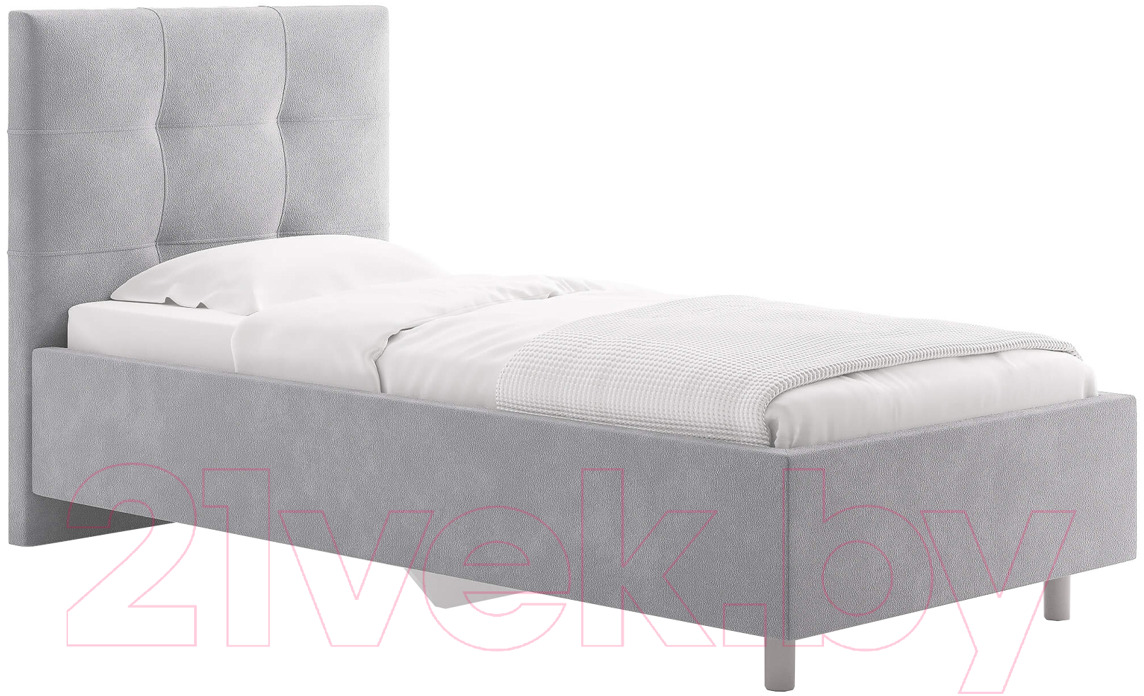 Каркас кровати Сонум Caprice 90x200 (эвита пепельный) - фото
