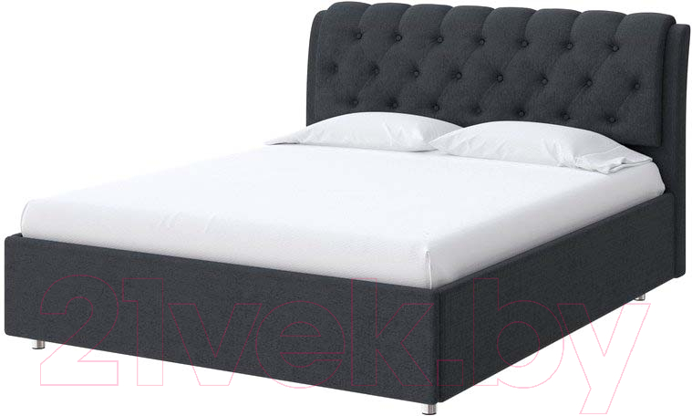 Каркас кровати Proson Chester Casa 180x200 (графитовый) - фото