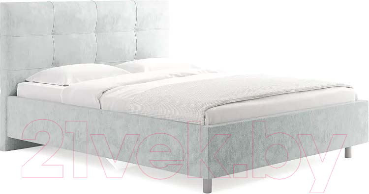 Каркас кровати Сонум Caprice 200x200 (бентли светло-серый) - фото