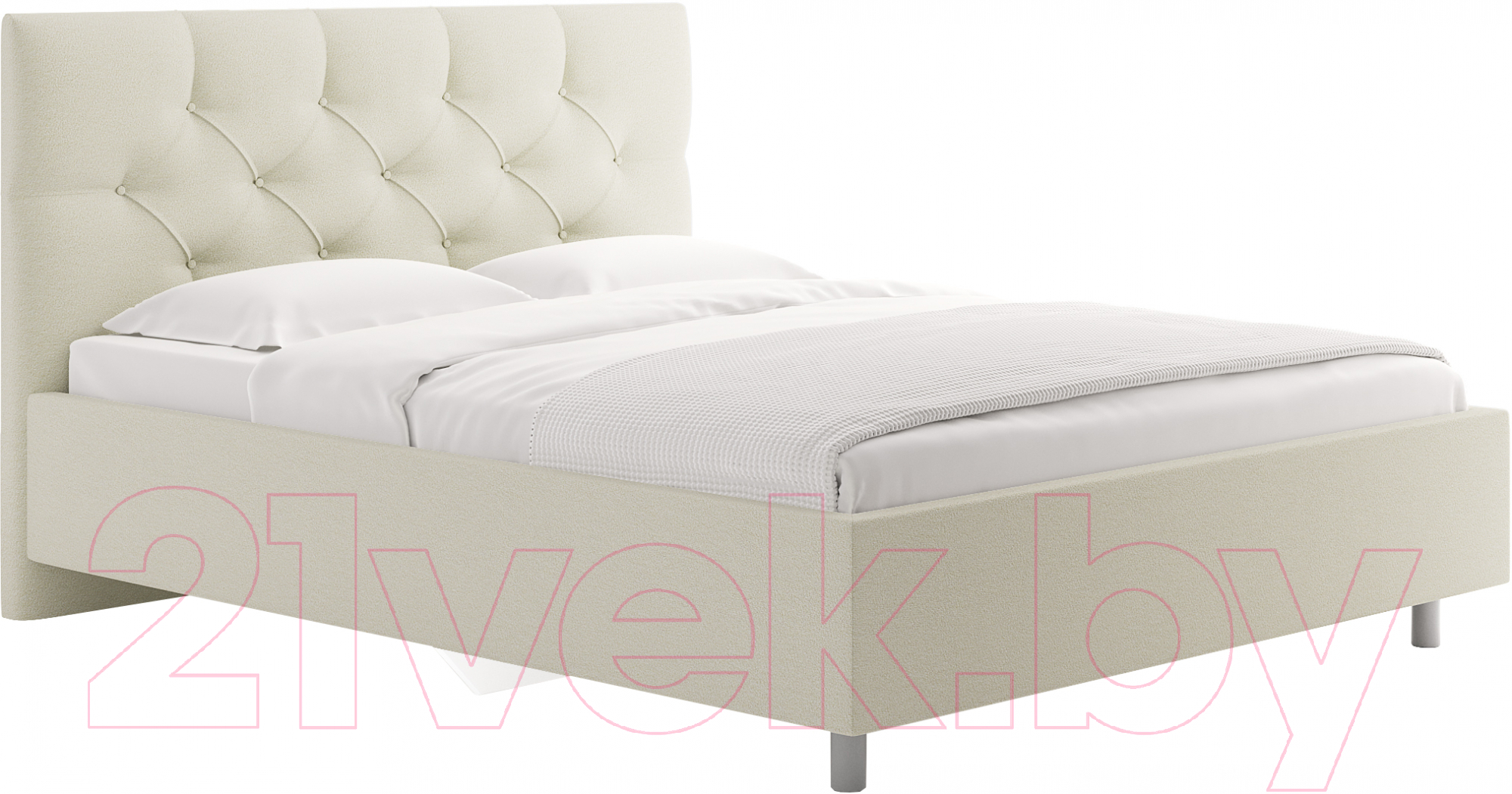 Каркас кровати Сонум Bari 180x200 (тедди песочный) - фото