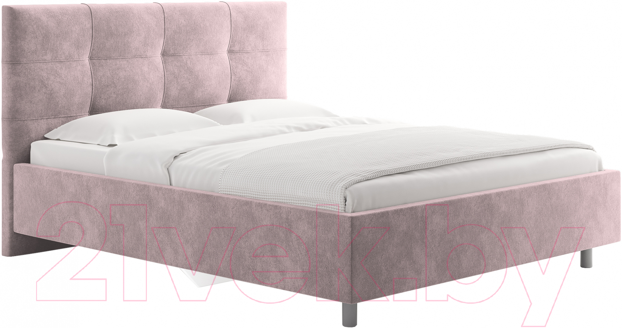 Каркас кровати Сонум Caprice 180x200 (микровелюр лиловый) - фото