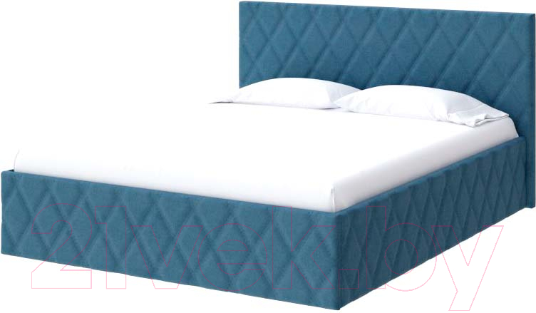 Каркас кровати Proson Fresco Тетра 200x200 (голубой) - фото