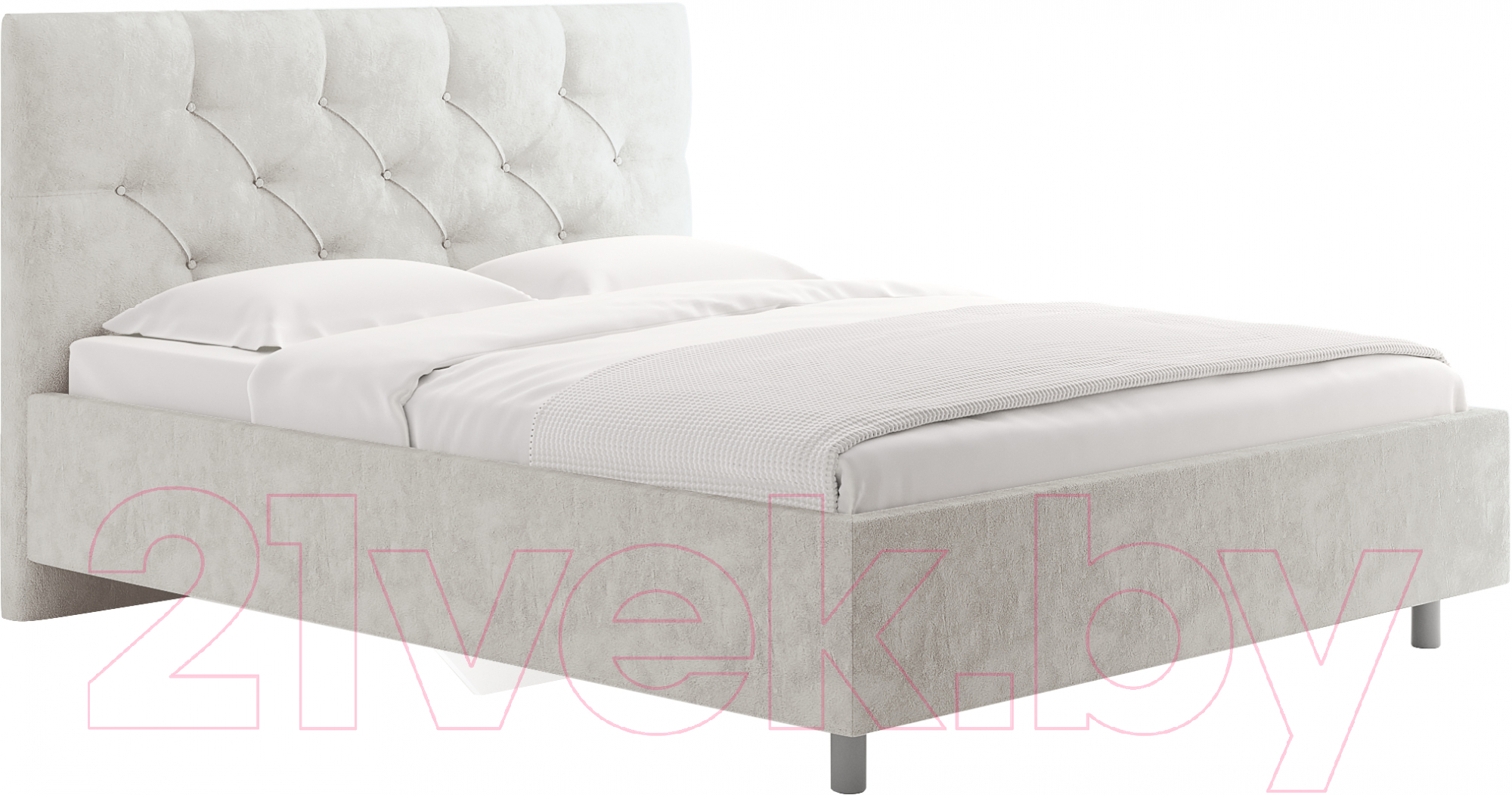 Каркас кровати Сонум Bari 180x200 (бентли белый) - фото