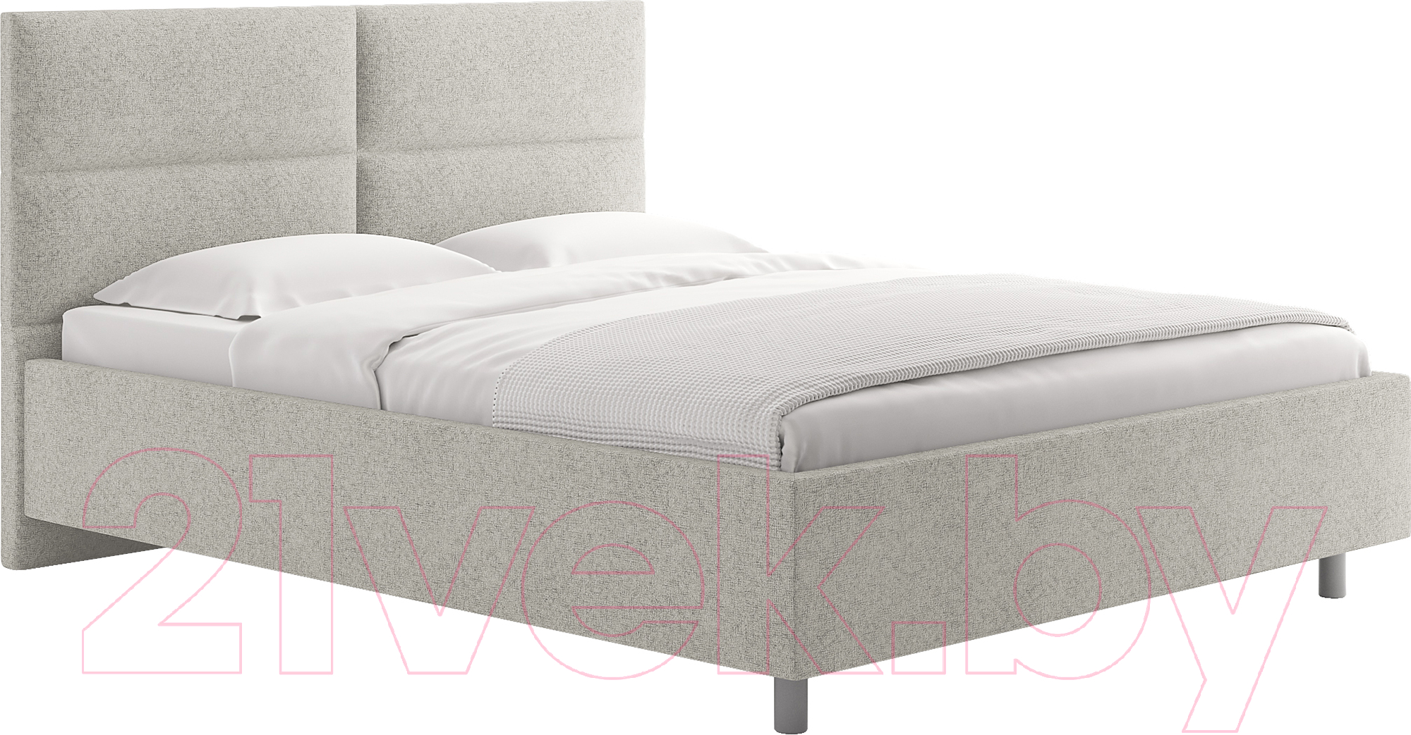 Каркас кровати Сонум Omega 160x200 (кашемир латте) - фото