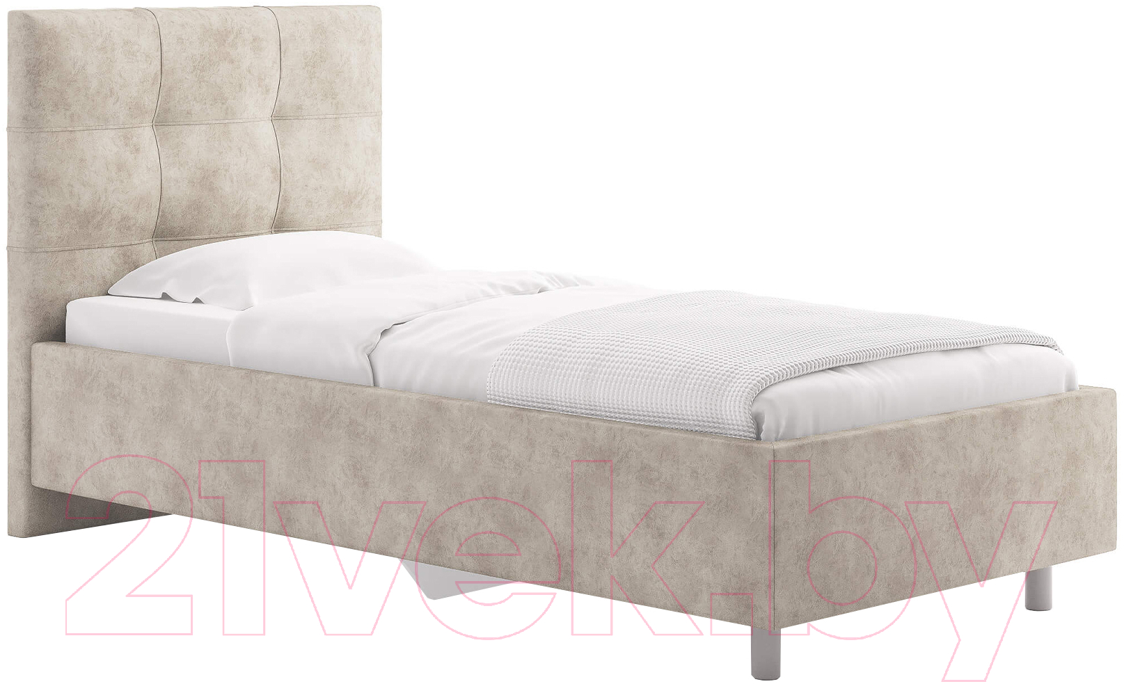 Каркас кровати Сонум Caprice 90x200 (энигма крем) - фото