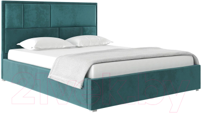 Каркас кровати НК Мебель Madison 160x200 / 72305908 (велюр бирюзовый) - фото