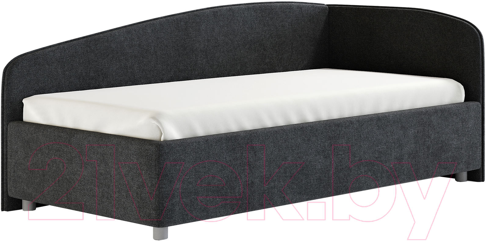 Каркас кровати Сонум Paola R 90x200 (рогожка графит) - фото