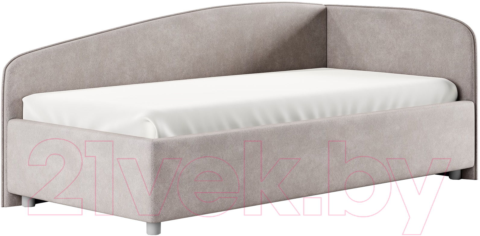 Каркас кровати Сонум Paola R 90x200 (эвита латте) - фото