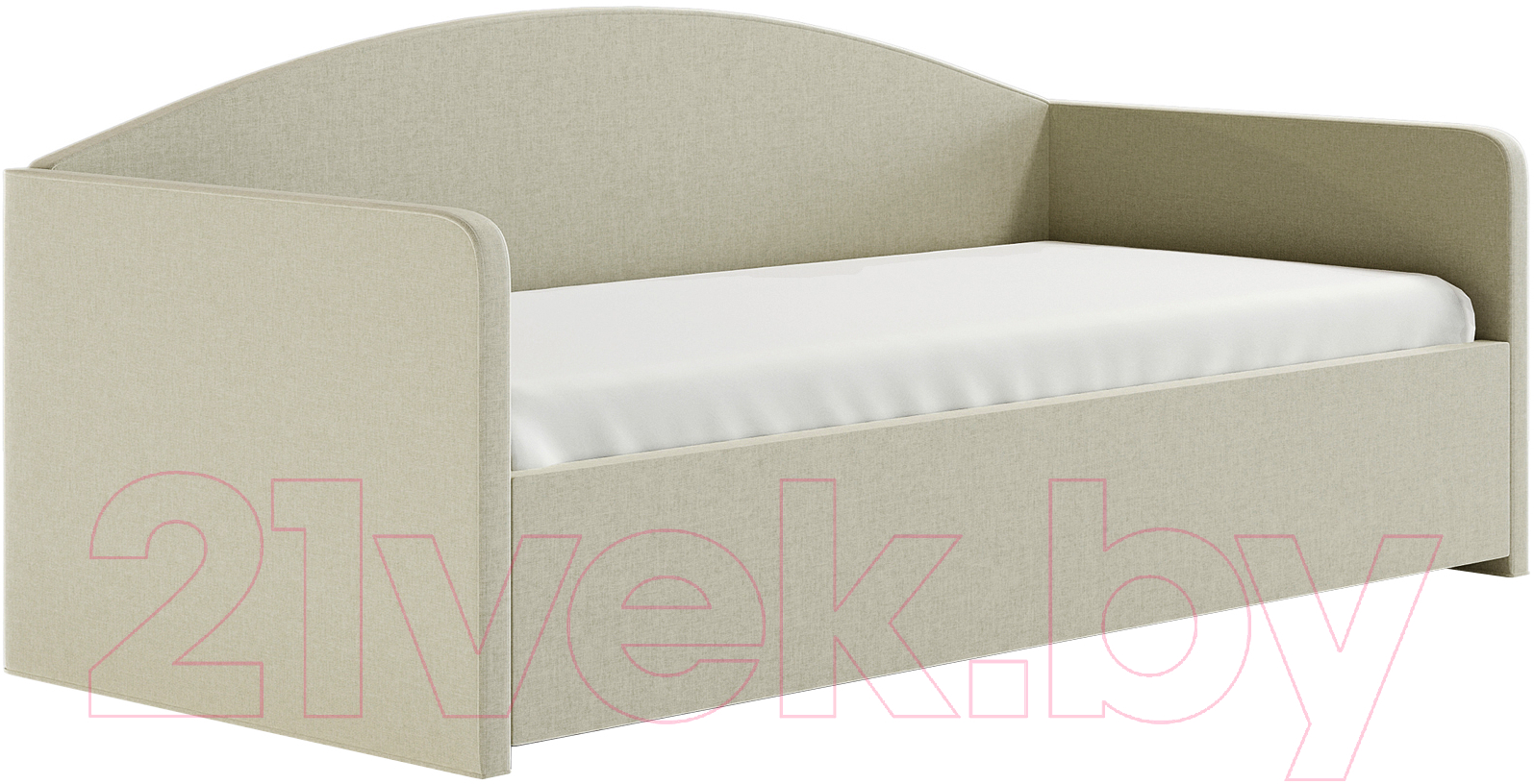 Каркас кровати Сонум Uno 90x200 (кашемир бежевый) - фото