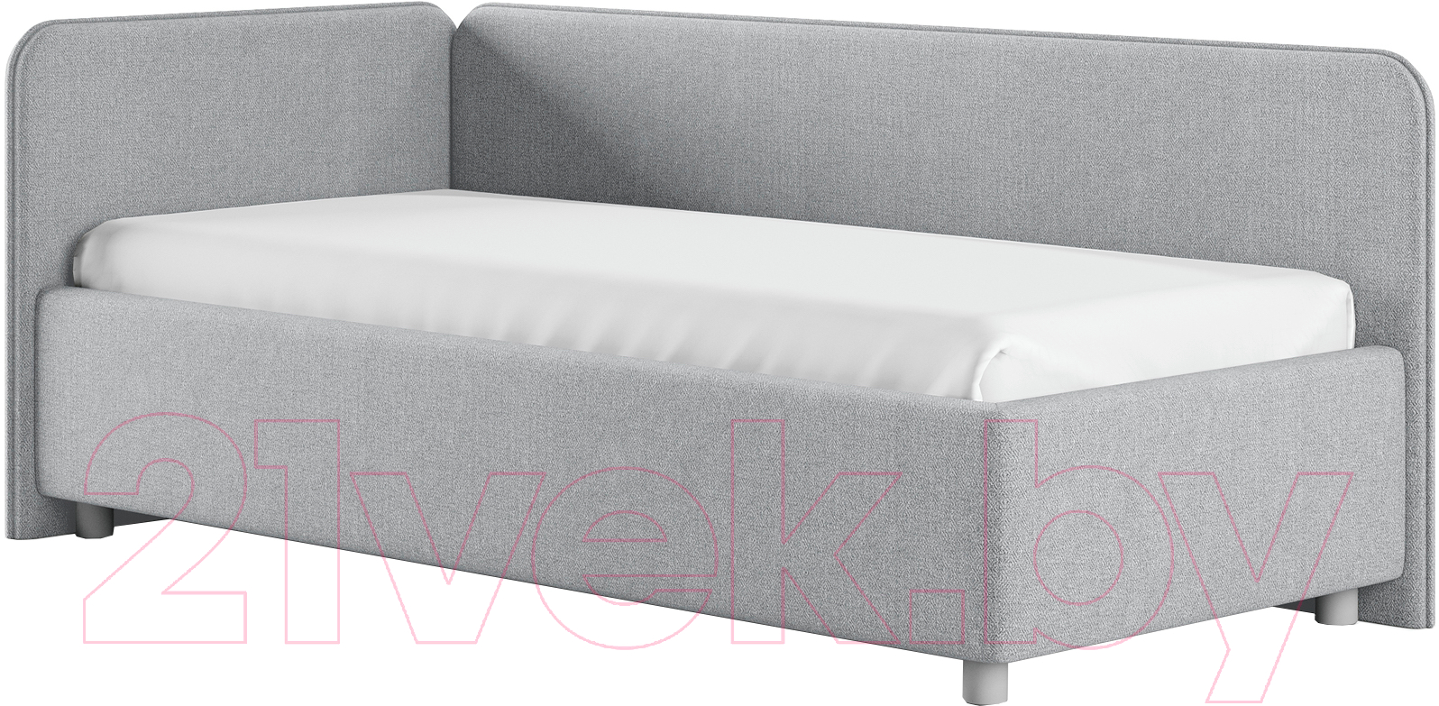 Каркас кровати Сонум Capri L 90x200 (рогожка пепельный) - фото