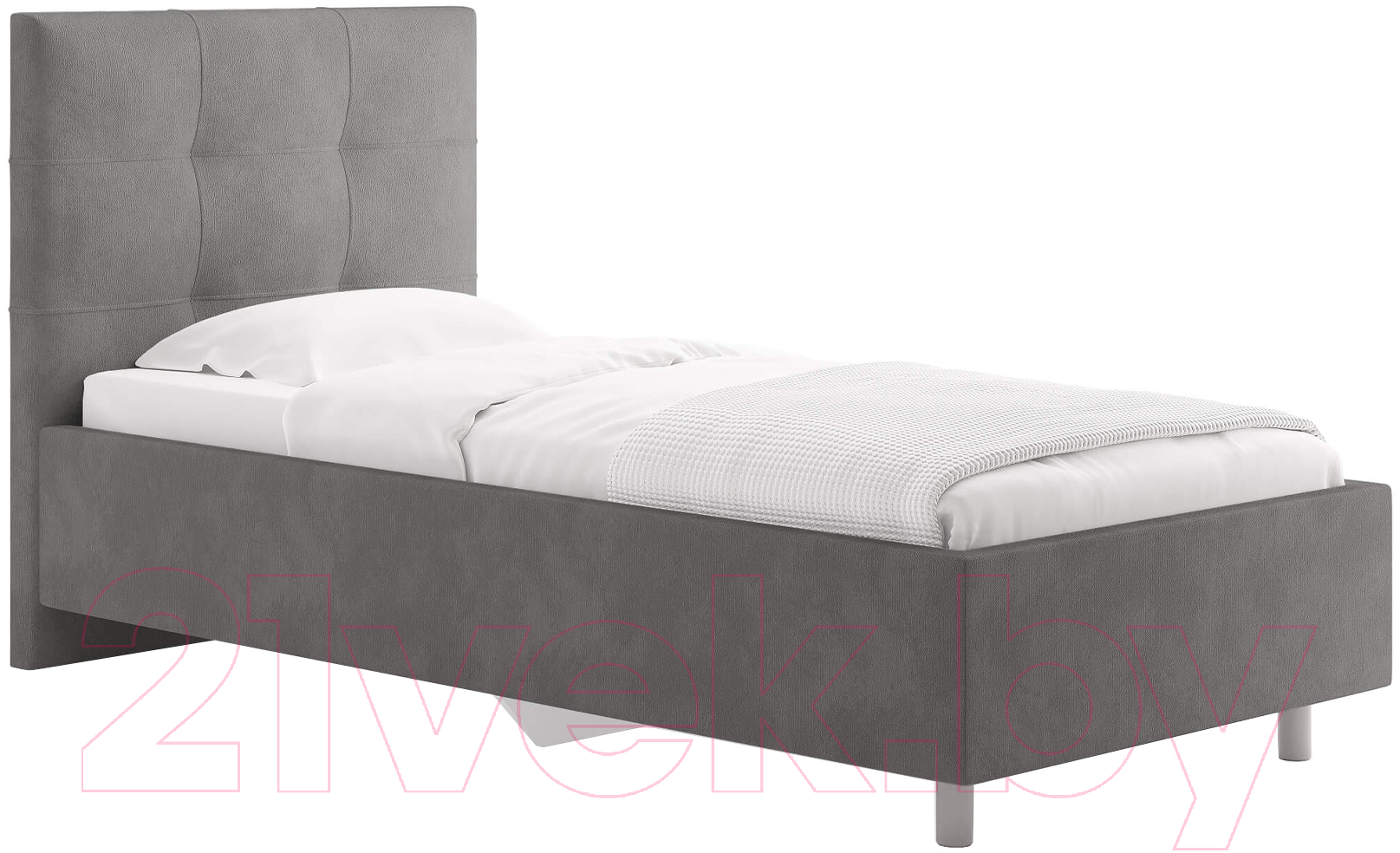 Каркас кровати Сонум Caprice 90x200 (лофти серый) - фото