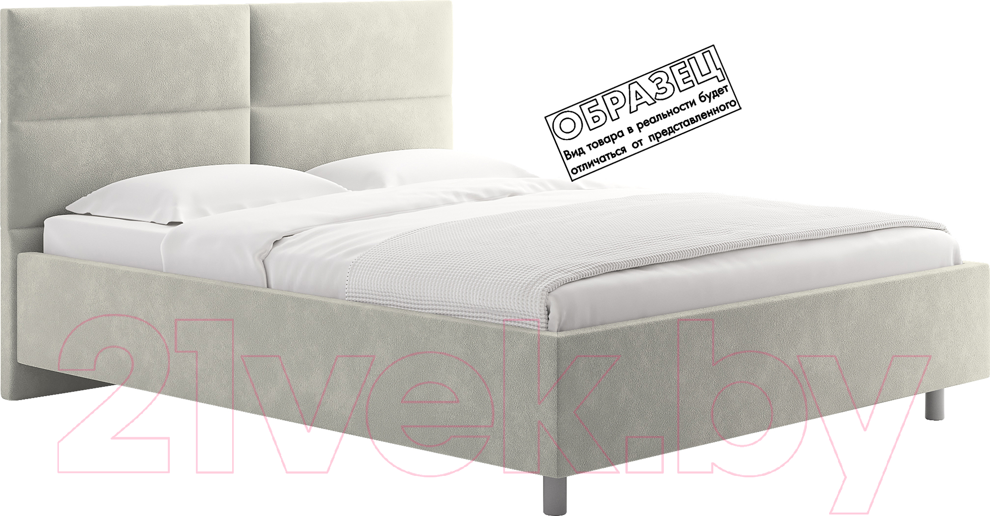 Каркас кровати Сонум Omega 90x200 (эвита кремовый) - фото