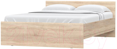 Каркас кровати НК Мебель Stern 140x200 / 72676496 (дуб сонома) - фото