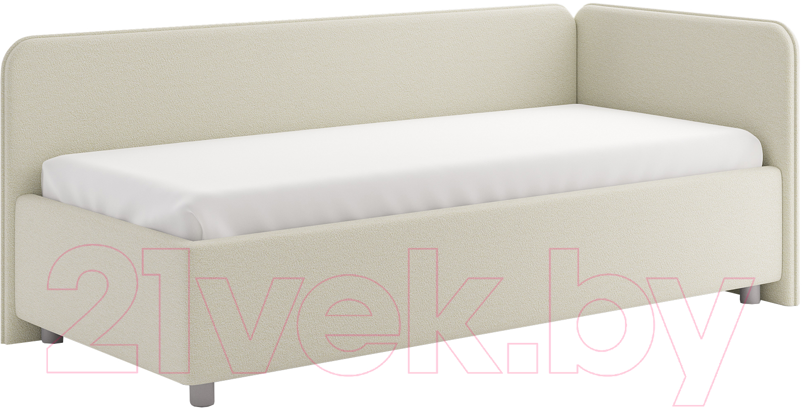 Каркас кровати Сонум Capri R 90x200 (тедди песочный) - фото