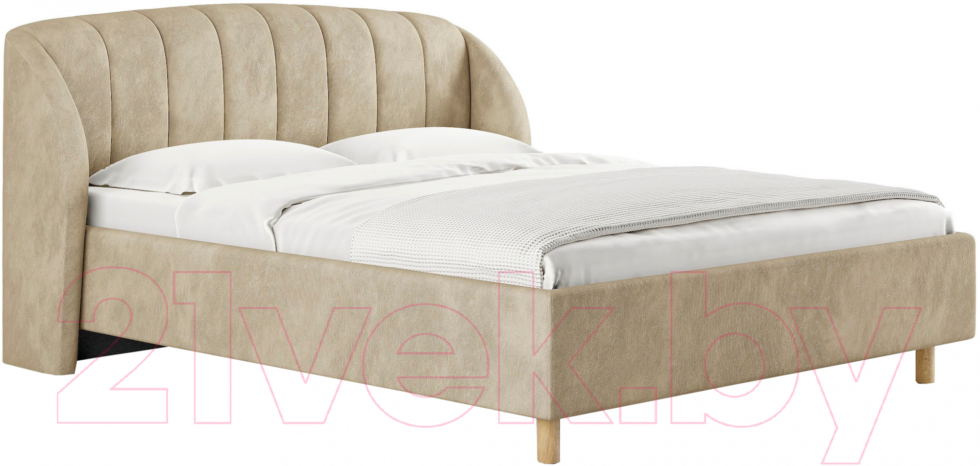 Каркас кровати Сонум Valencia 180x200 (лофти латте) - фото