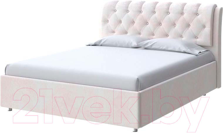Каркас кровати Proson Chester Teddy 302 160x200 (жемчужный) - фото