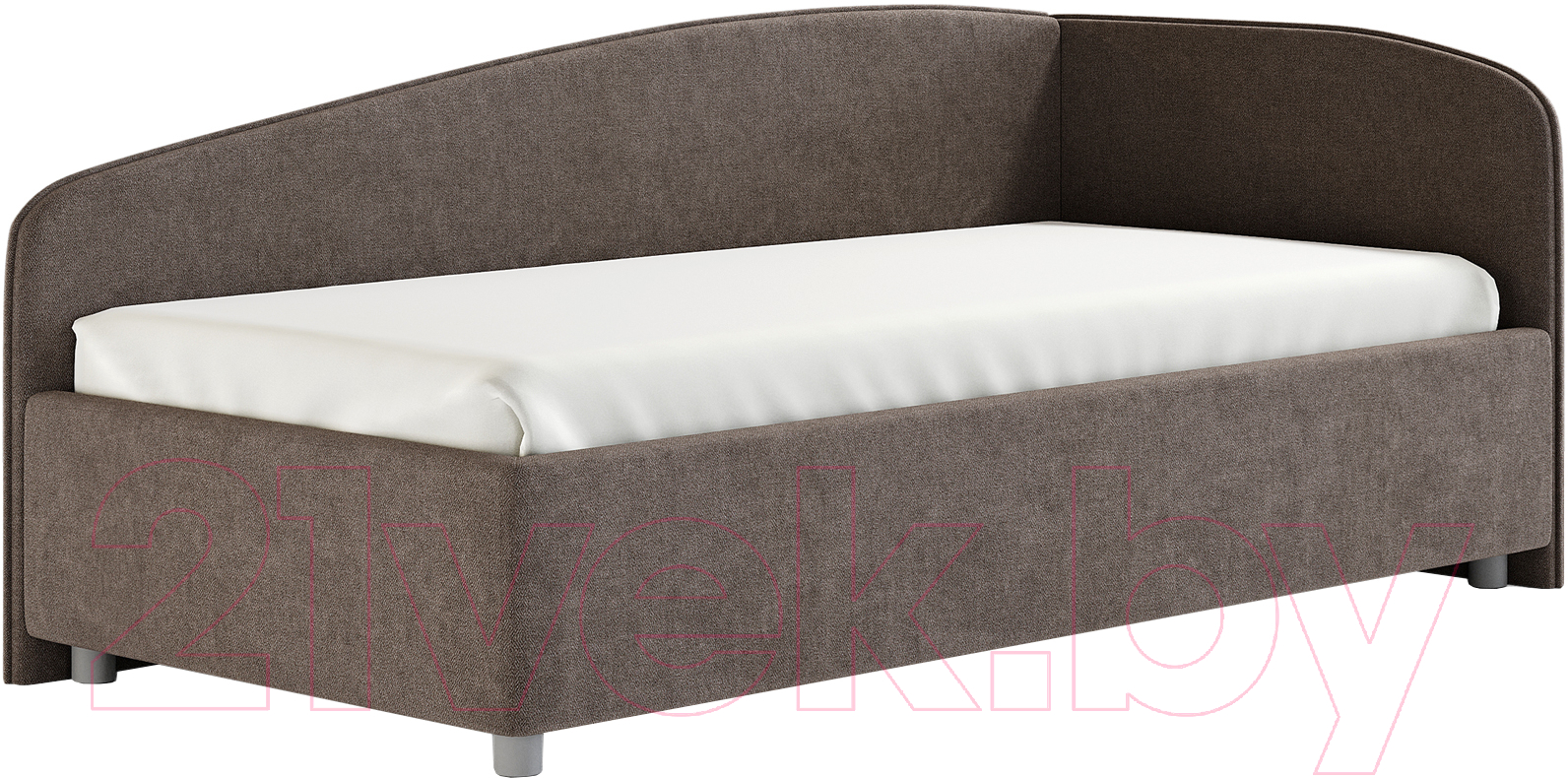 Каркас кровати Сонум Paola R 90x200 (рогожка мокко) - фото