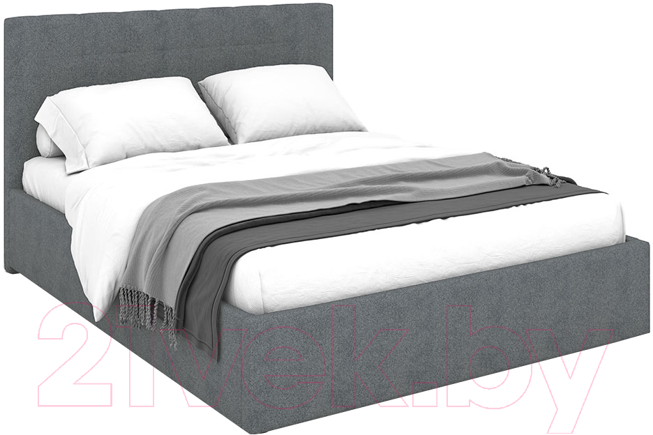 Каркас кровати Rivalli Толедо 180x200 (Runa Grey) - фото