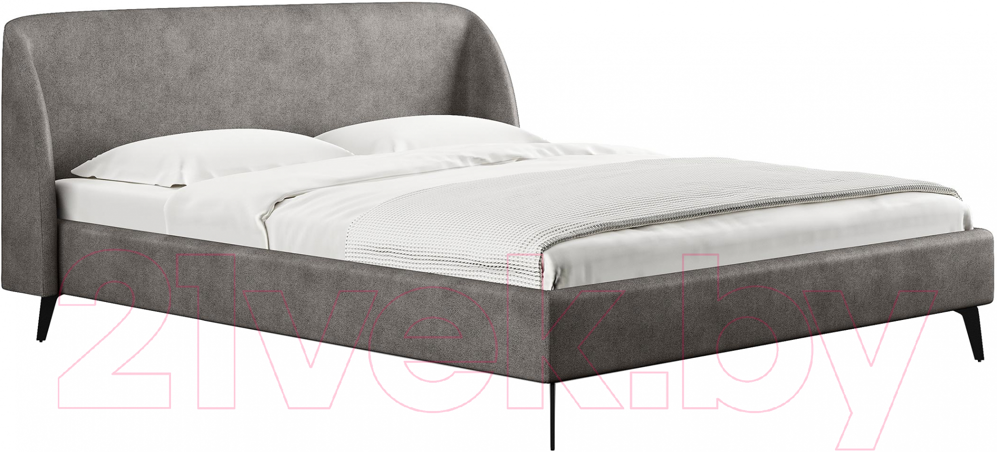 Каркас кровати Сонум Rosa 180x200 (фултон графит) - фото