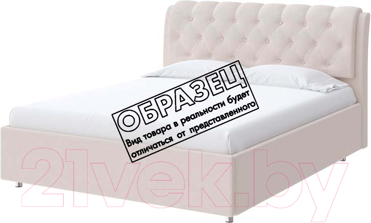 Каркас кровати Proson Chester Тетра 90x200 (молочный) - фото