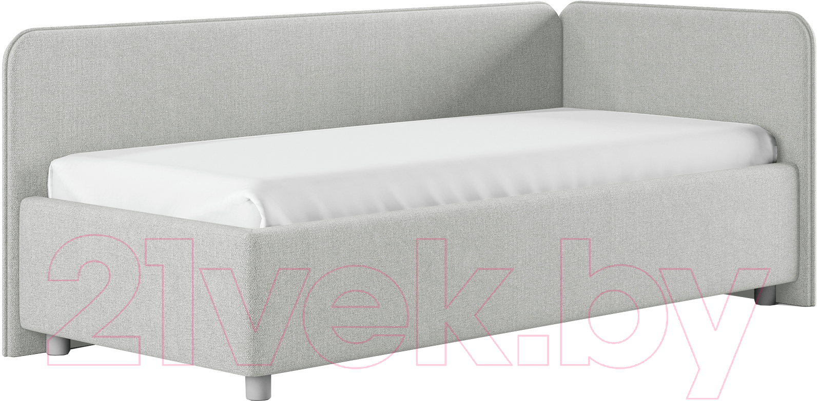 Каркас кровати Сонум Capri R 90x200 (рогожка льняной) - фото