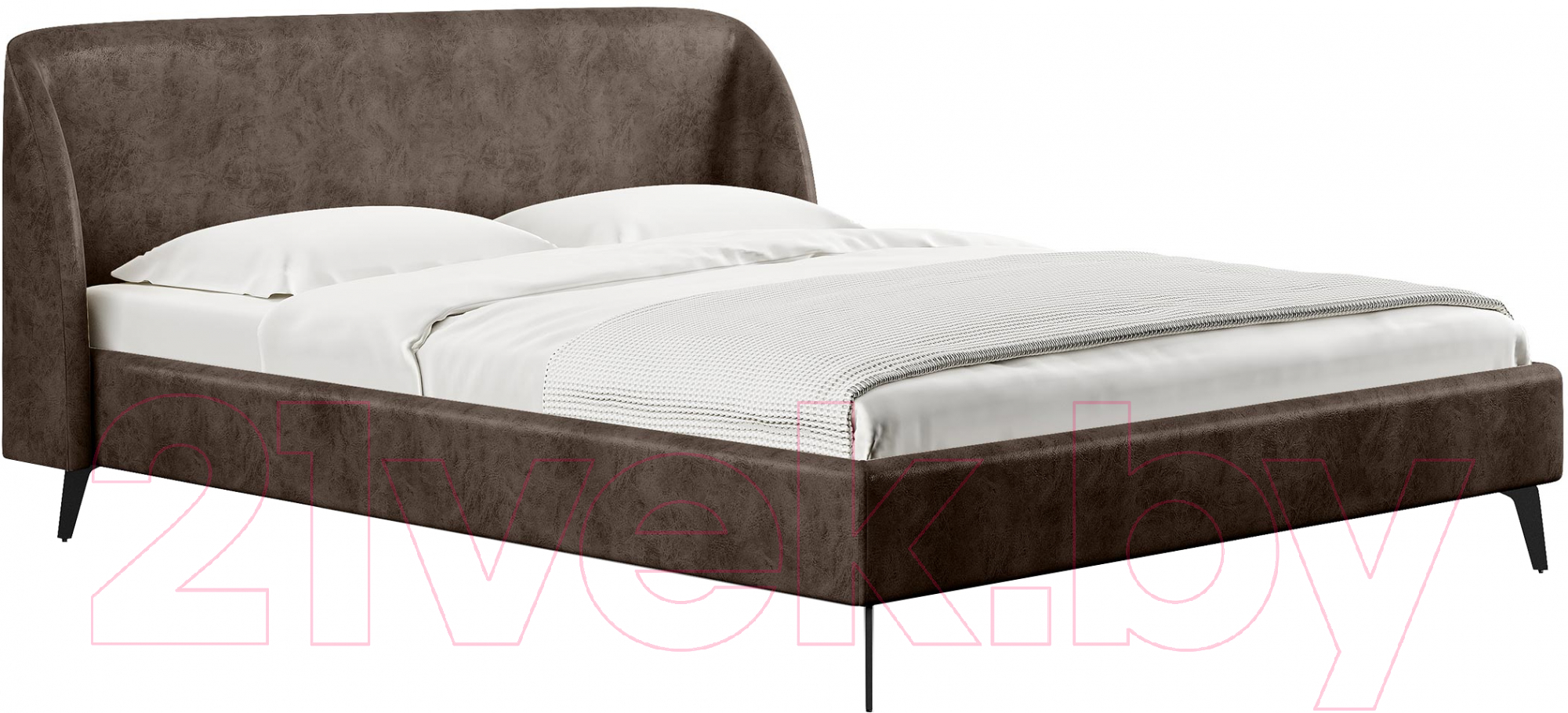 Каркас кровати Сонум Rosa 160x200 (энигма шоколад) - фото