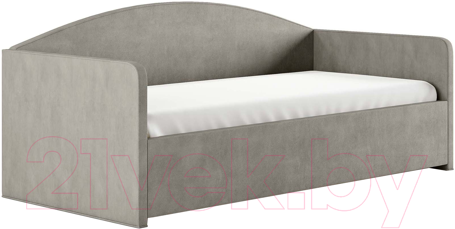 Каркас кровати Сонум Uno 90x200 (замша бежевый) - фото