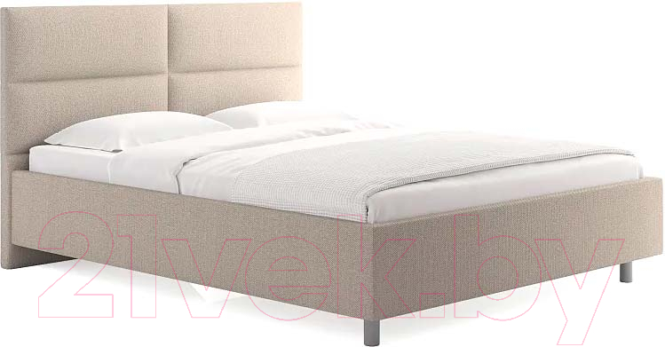 Каркас кровати Сонум Omega 200x200 (багама бежевый) - фото
