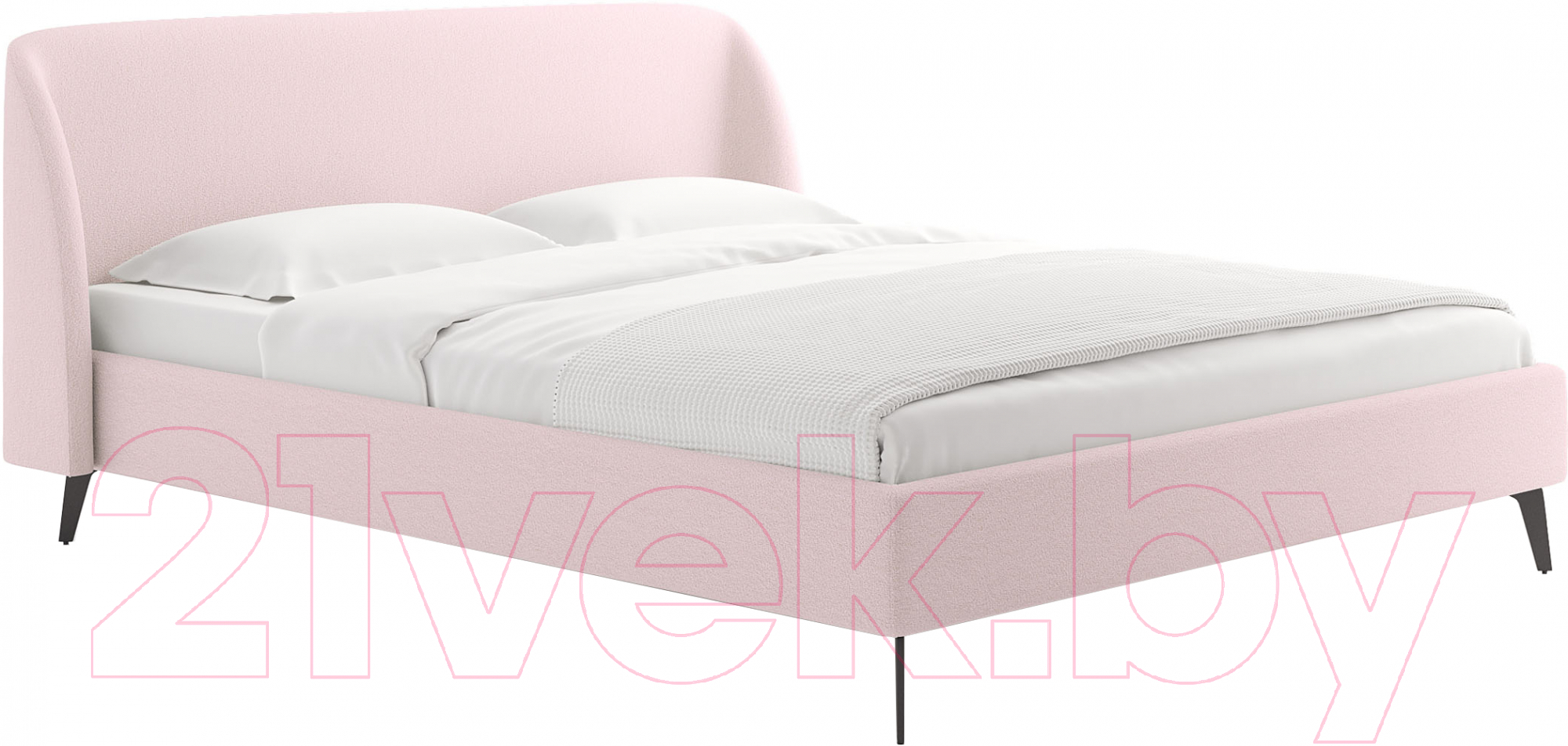 Каркас кровати Сонум Rosa 90x200 (тедди розовый) - фото