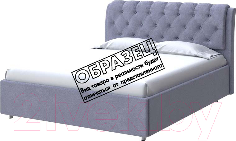 Каркас кровати Proson Chester Casa 80x200 (благородный серый) - фото