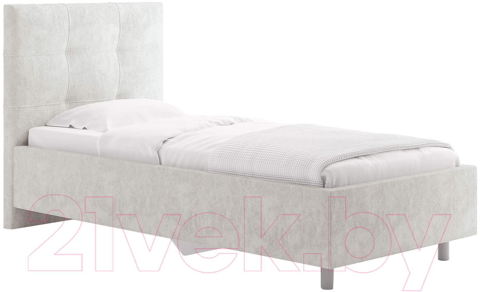 Каркас кровати Сонум Caprice 90x200 (бентли белый) - фото