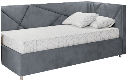 Односпальная кровать Elmax Катания 100x200 (Glory 20) - фото