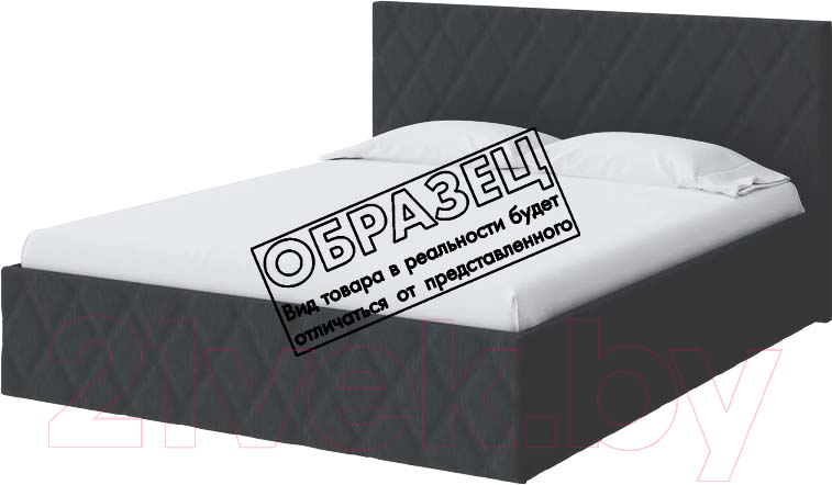 Каркас кровати Proson Fresco Casa 80x200 (графитовый) - фото