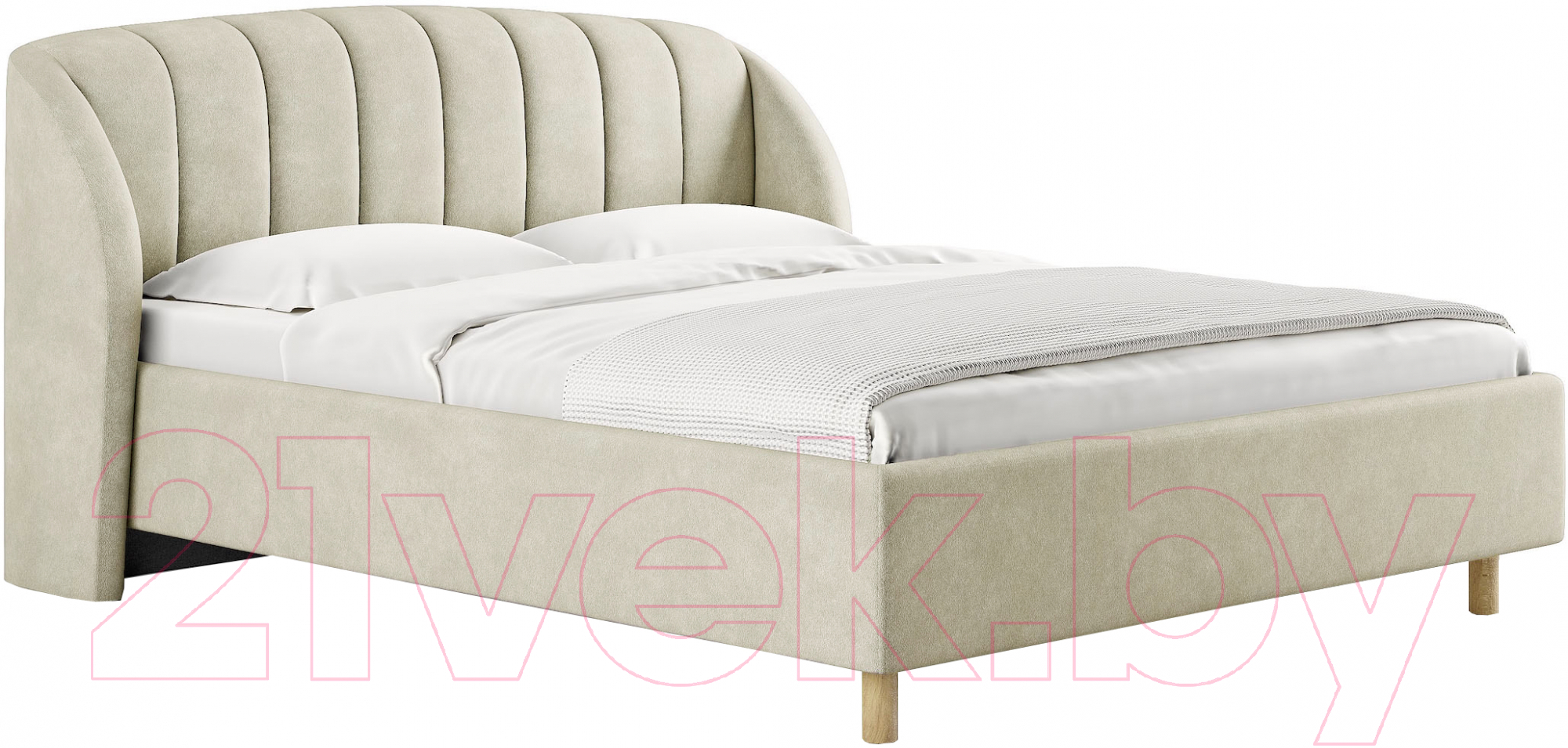 Каркас кровати Сонум Valencia 90x200 (эвита мокка) - фото