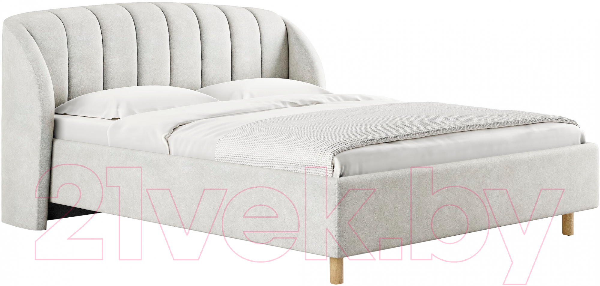 Каркас кровати Сонум Valencia 160x200 (эвита кремовый) - фото