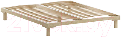 Полуторная кровать Домаклево Канапе 140x200 (береза)