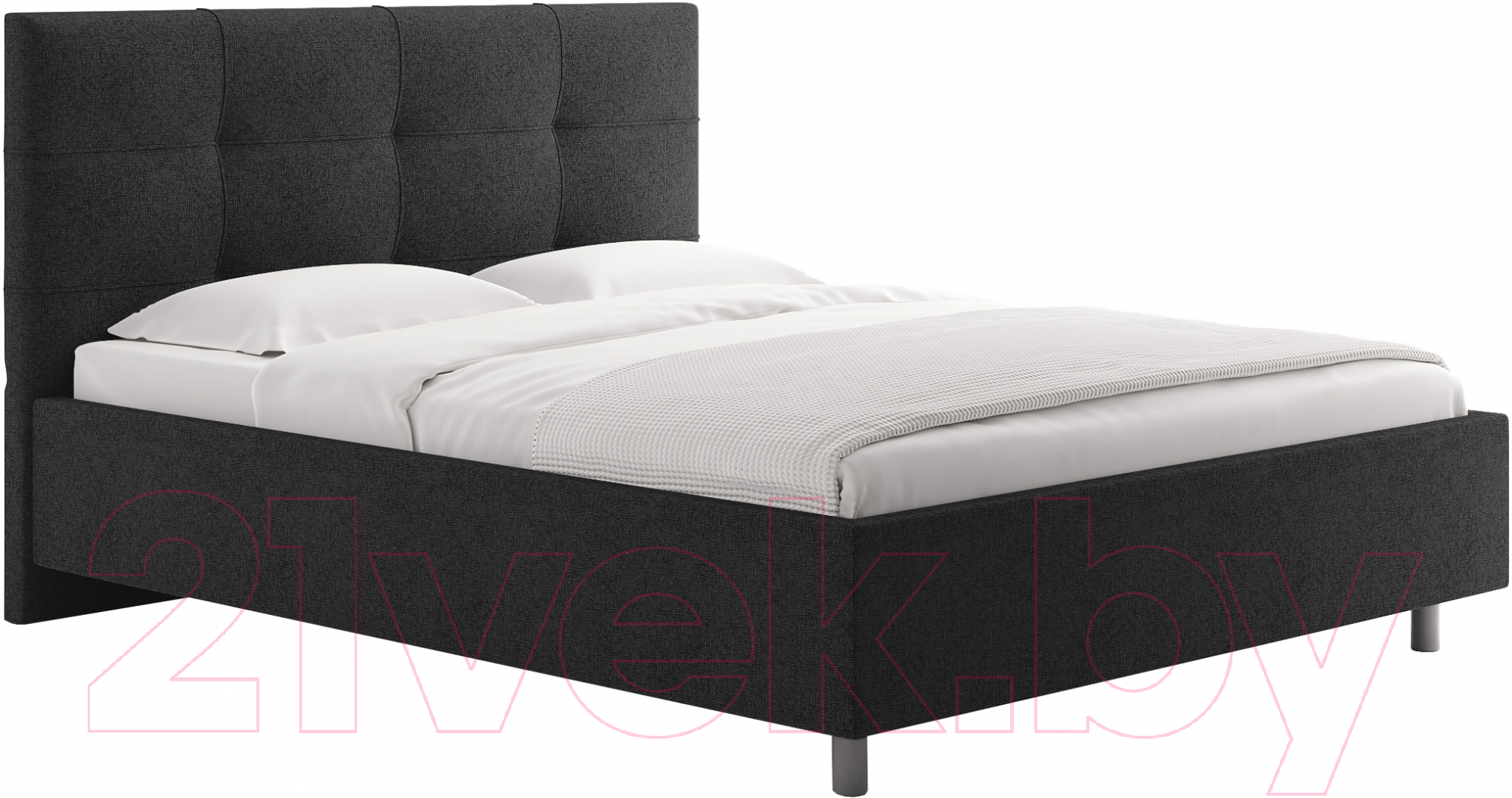 Каркас кровати Сонум Caprice 180x200 (кашемир графитовый) - фото