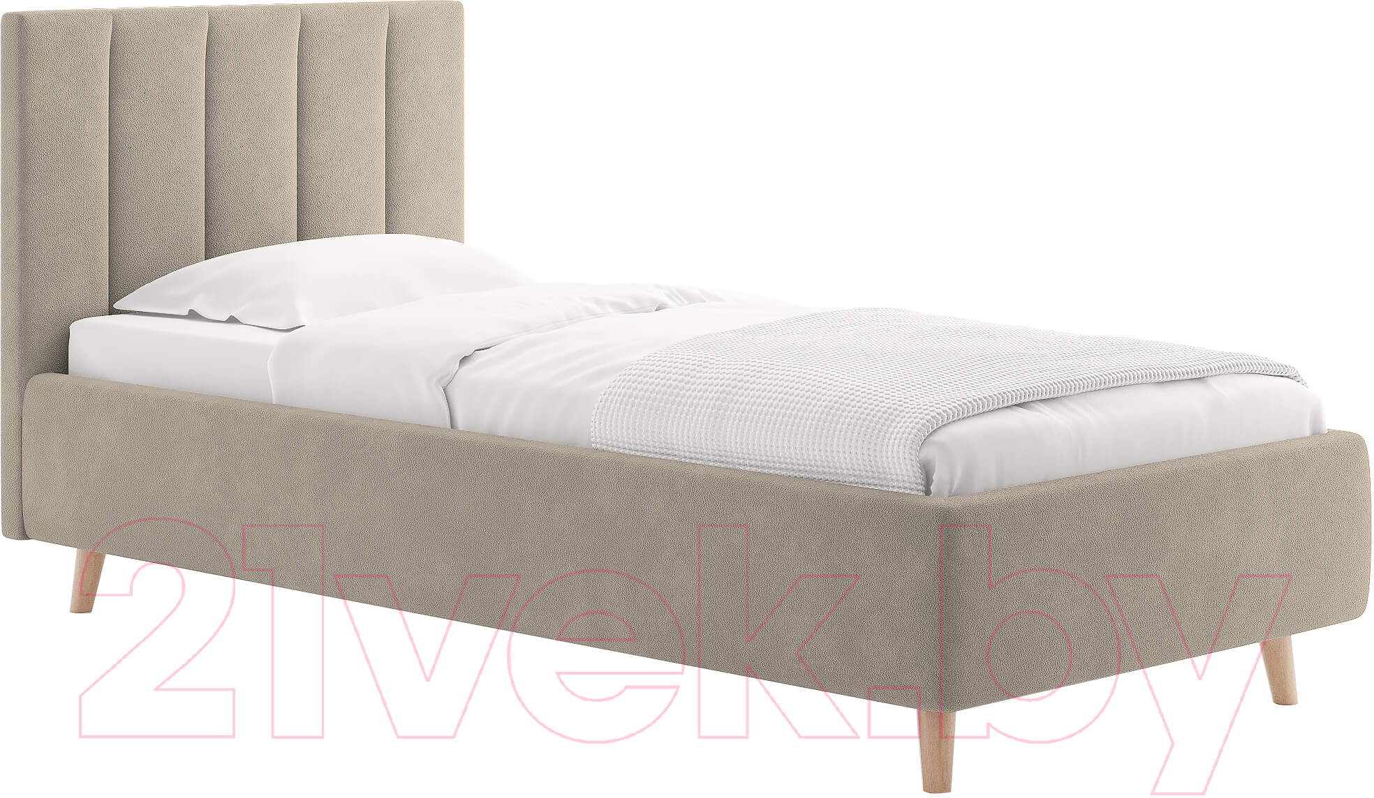 Каркас кровати Сонум Alma 90x200 (эвита мокка) - фото