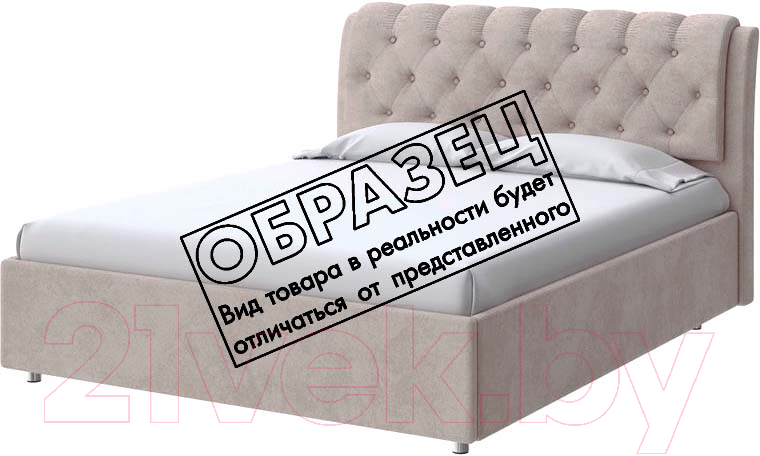 Каркас кровати Proson Chester Monopoly 90x200 (миндаль 111) - фото