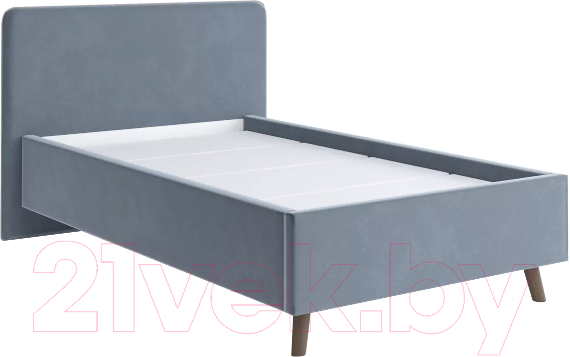 Каркас кровати Stolline Ванесса 09 120x200 (темно-серый) - фото