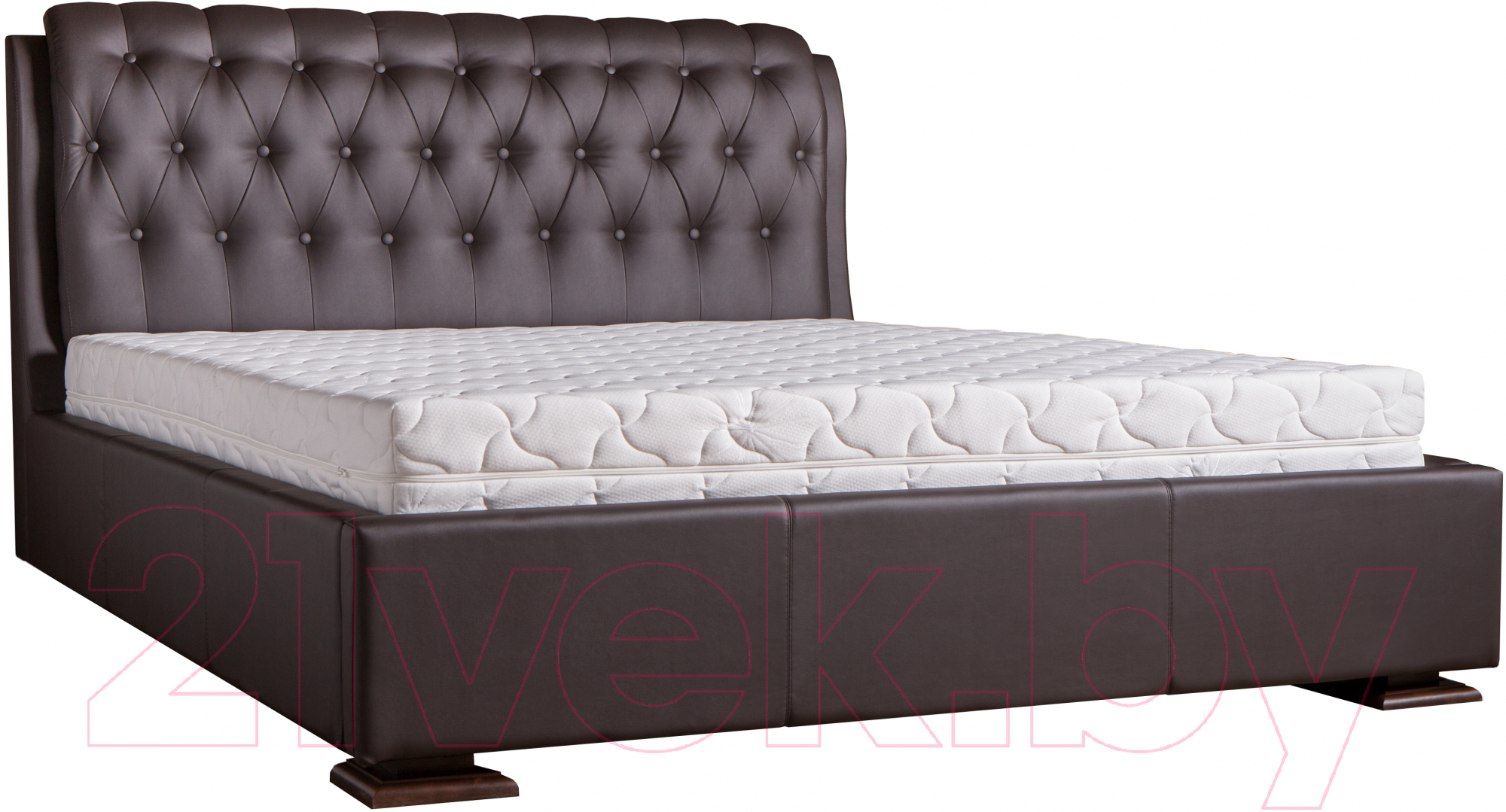 Двуспальная кровать ДеньНочь Верона KR00-08 160x200 (KKR08.3/SF66) - фото