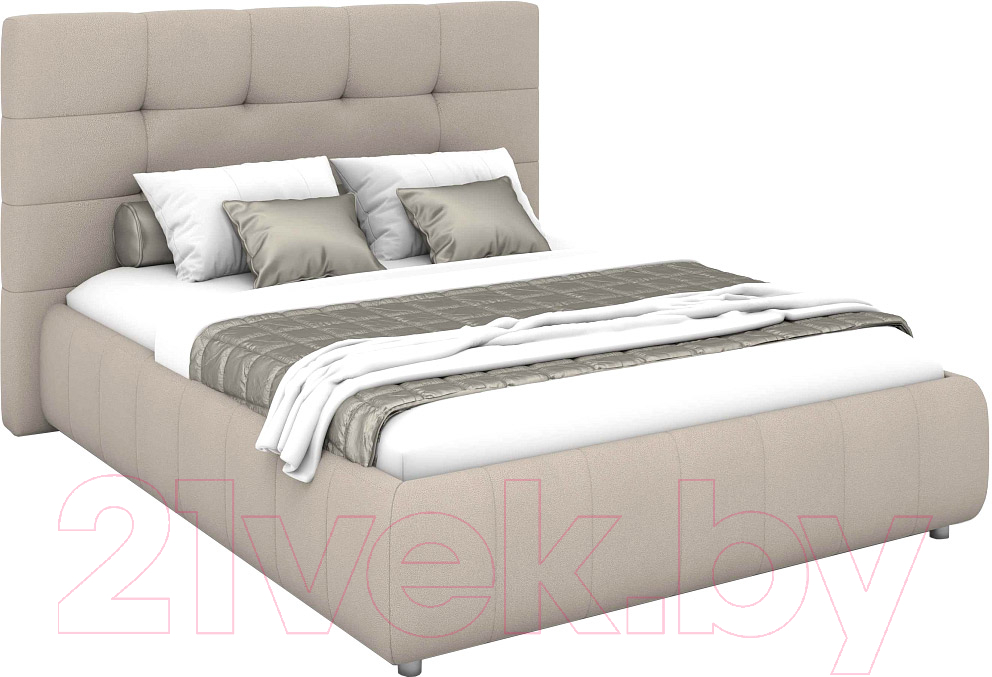 Каркас кровати Rivalli Крит 140x200 (Prince 04 Бежевый) - фото