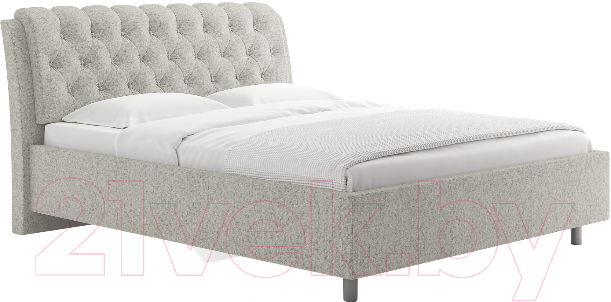 Каркас кровати Сонум Olivia 180x200 (кашемир латте) - фото